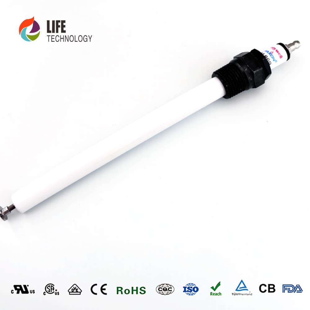 Honeywell MAXON Needle Electrode Sensing Probe 95% Alumina New Condition 1081869 Boiler Parts Detector Electrode detail 4