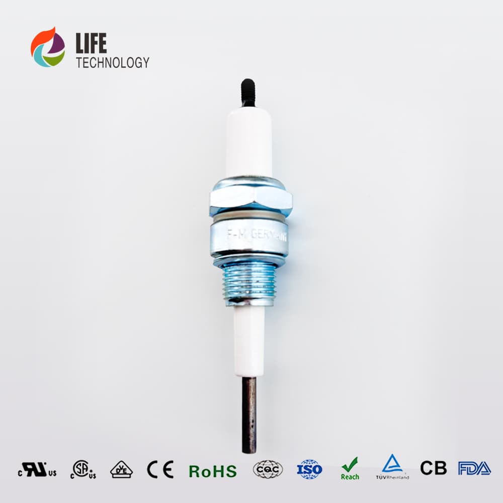 Used German Beru 95% Alumina Insulating Ceramic Ignition Electrode ZE14-12-35 A1 Spark Plug Electrode Kit for Boiler Parts detail 6