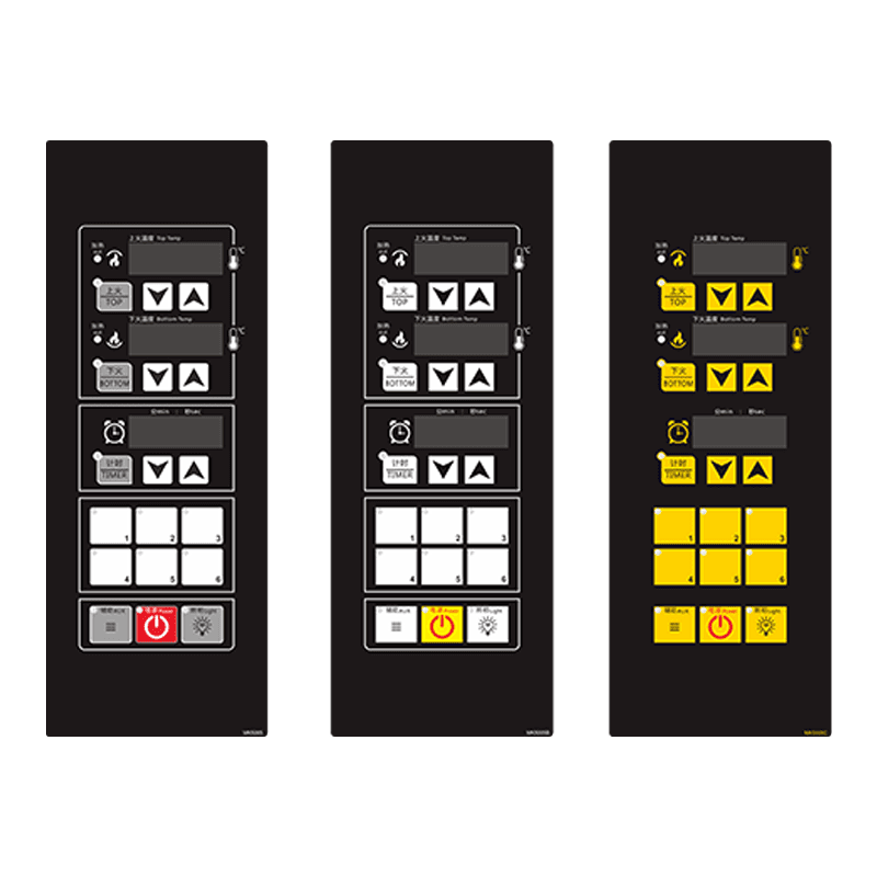 MEIKONG 220V Bimetal Thermostat Control Panel MK5005 ABS Plastic Commercial Kitchen Oven Temperature Controller Button 1C detail 2