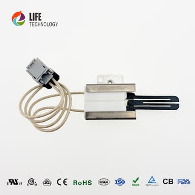 WB13X25500 Silicon Carbide Gas Metal Oven Heating Element Hot Surface Ignitor for Oven Ignition thumbnail 3