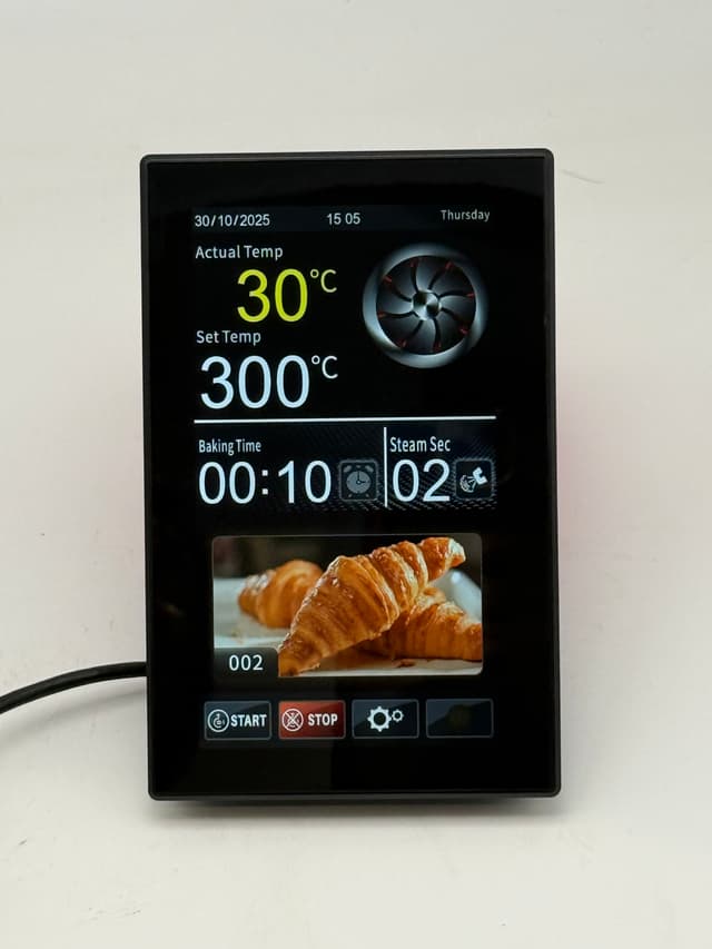 Meikong MK6L07 Convection Oven Touch Screen Temperature Controller LCD Thermostat for Oven
