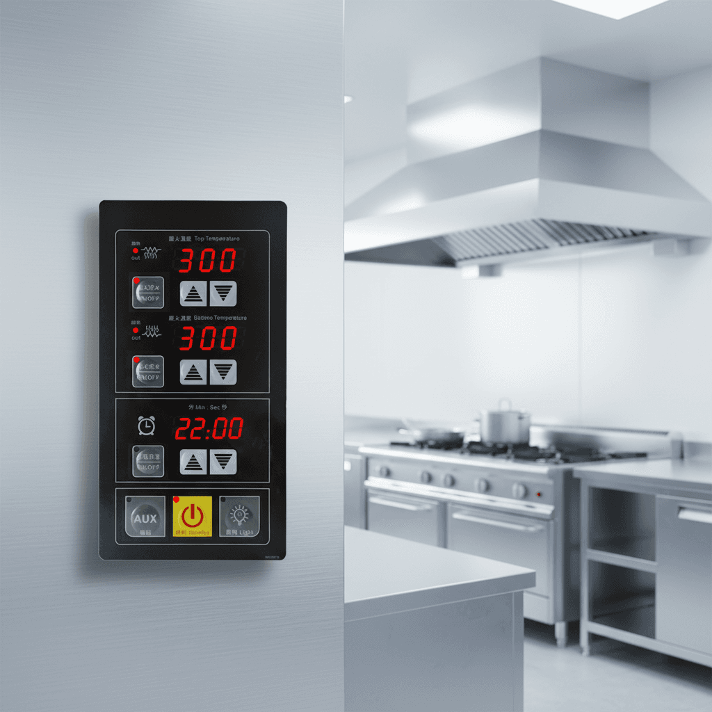 MEIKONG MK5097 Electric Deck Oven with Temperature Controller 220V 1C Precision IP65 Rated 12-Month Warranty Customizable detail 1