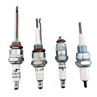 Used German Beru 95% Alumina Insulating Ceramic Ignition Electrode ZE14-12-35 A1 Spark Plug Electrode Kit for Boiler Parts thumbnail 2