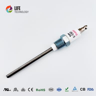 Original Eclipse High-Performance Insulating Ceramic 95% Alumina Flame Rod Sensor Bar 13093-3 for Industrial Boilers Parts thumbnail 2