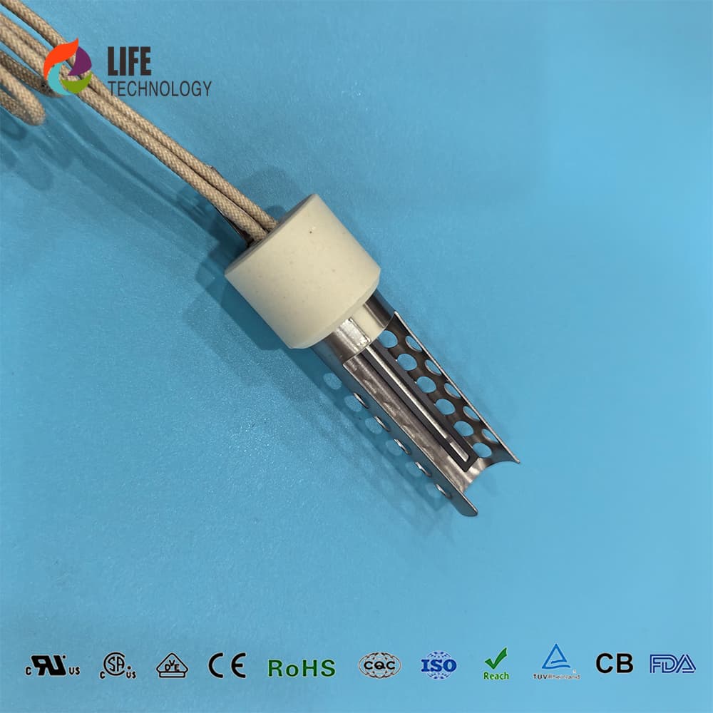 120V High-Temperature Silicon Nitride Ceramic Heater Electric Igniter Universal Replacement for Furnace Boiler Heating detail 2