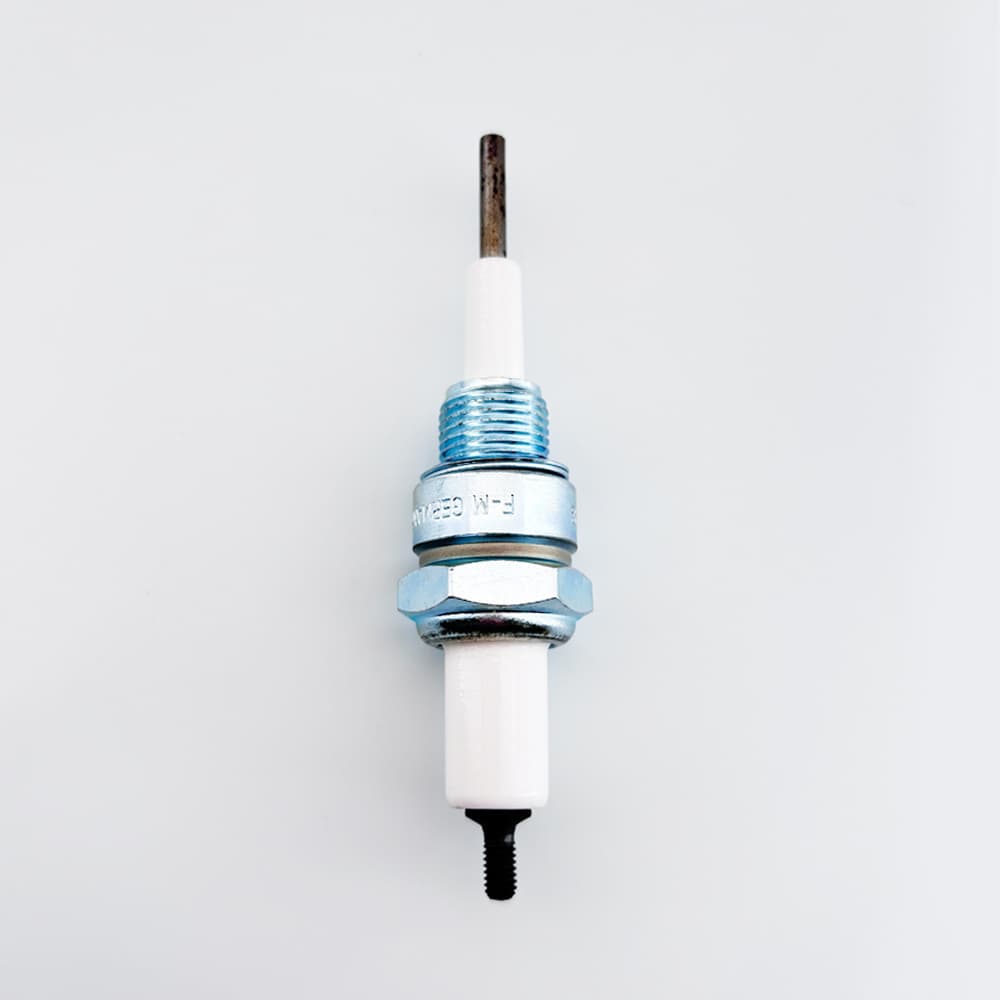 Used German Beru 95% Alumina Insulating Ceramic Ignition Electrode ZE14-12-35 A1 Spark Plug Electrode Kit for Boiler Parts