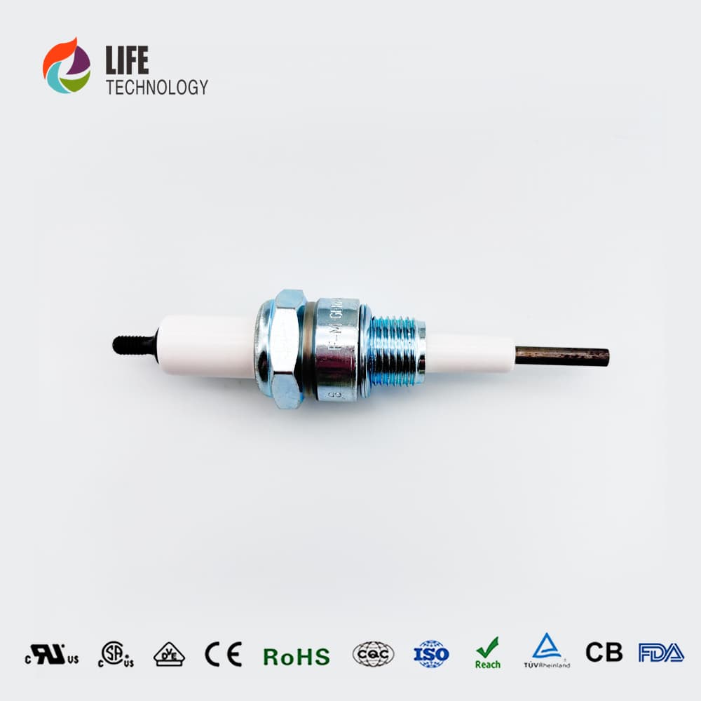 Used German Beru 95% Alumina Insulating Ceramic Ignition Electrode ZE14-12-35 A1 Spark Plug Electrode Kit for Boiler Parts detail 3