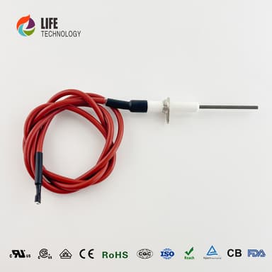 Ceramic Spark Plug Ignition Electrode Rod with Needle Thread Lead JJJ008620290 BAXI Gas Burner Combination Boiler Parts thumbnail 4