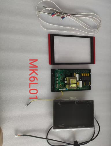 MEIKONG MK6L01 Hot Sale Plastic Touch Screen Oven Thermostat Temperature Controller IP68 1C Accuracy Rotary Furnace OEM/ODM thumbnail 3