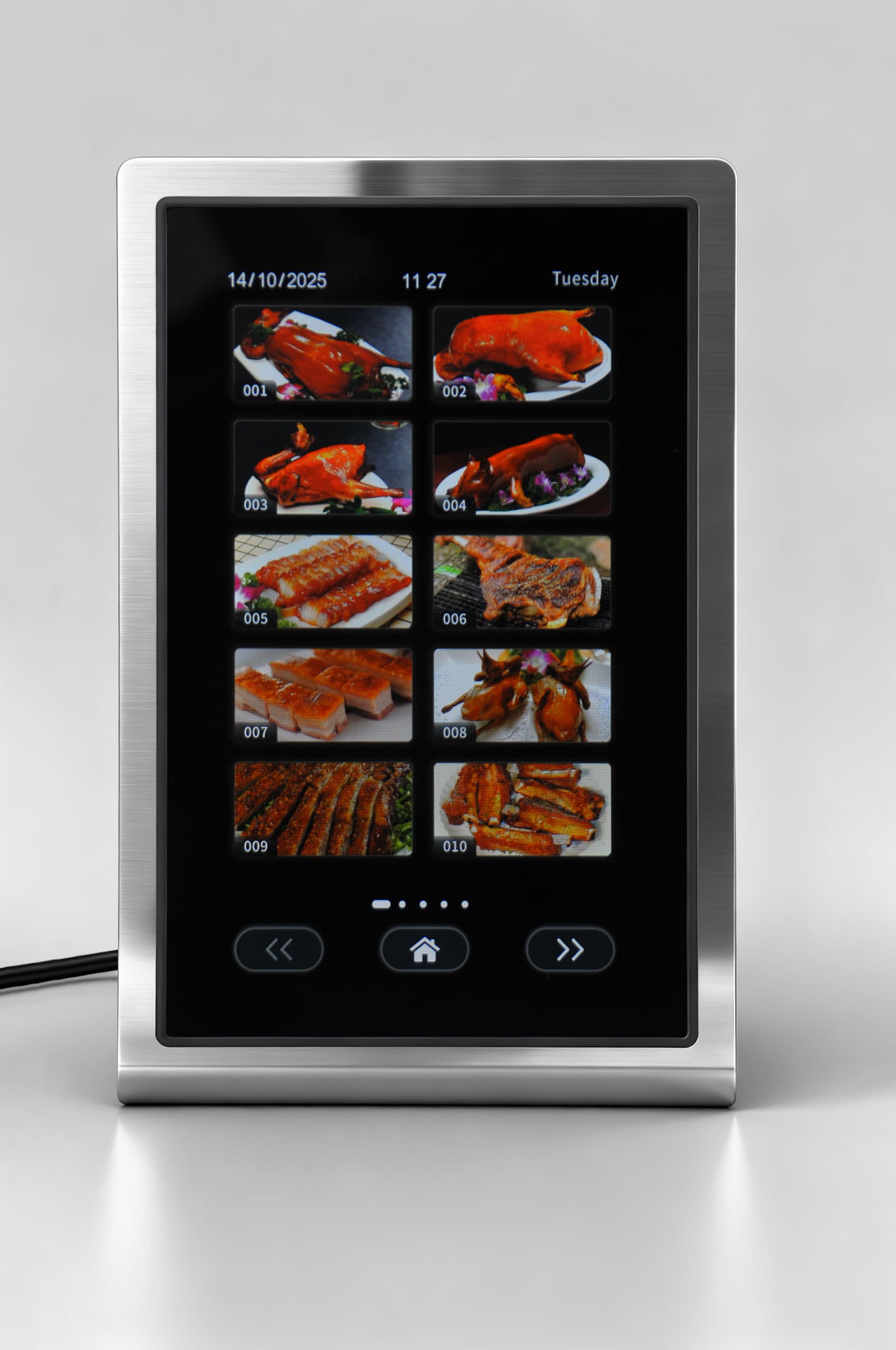 Meikong Rotary & Convection Oven Temperature Controller with Touch Screen Plastic Material OEM/ODM Customization IP68 Rated detail 2