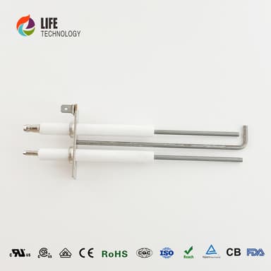 Factory Supply FERROLI 39830280 Essential 95% Alumina Insulating Ceramic Ignition Electrode Gas Igniter Three Pins thumbnail 5
