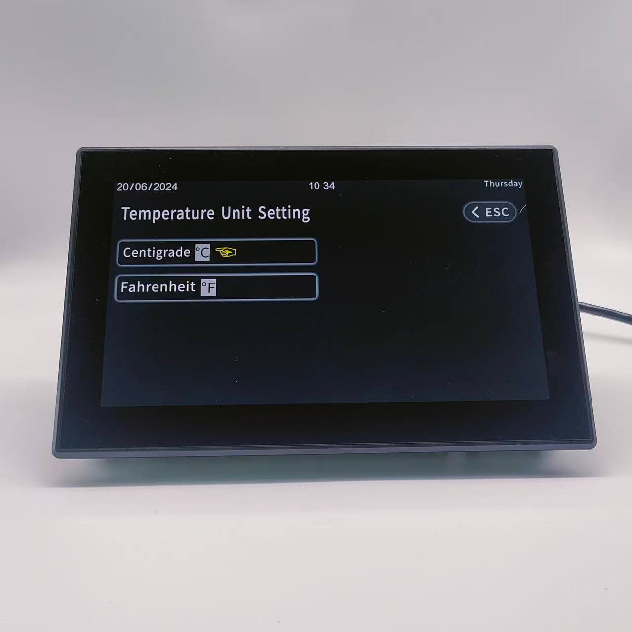 Customized 7 Inch  Touch Screen Thermostat MK6L02 Convection Oven Controller  Temperature Controller detail 4