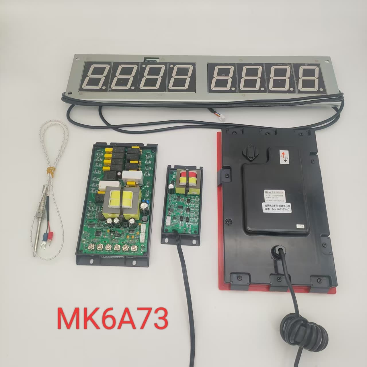 MEIKONG 10 Inch Large Rotary Oven Temperature Controller MK6A73 Touch Screen LCD IP68 OEM/ODM Plastic Thermostat Control 1C detail 6