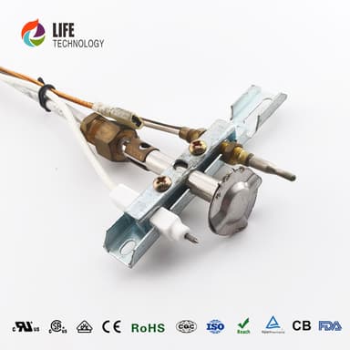 Stainless Steel Natural Gas Durable Protection Device ODS Pilot Burner for Household Hotel Heaters Thermocouple Ignition thumbnail 3