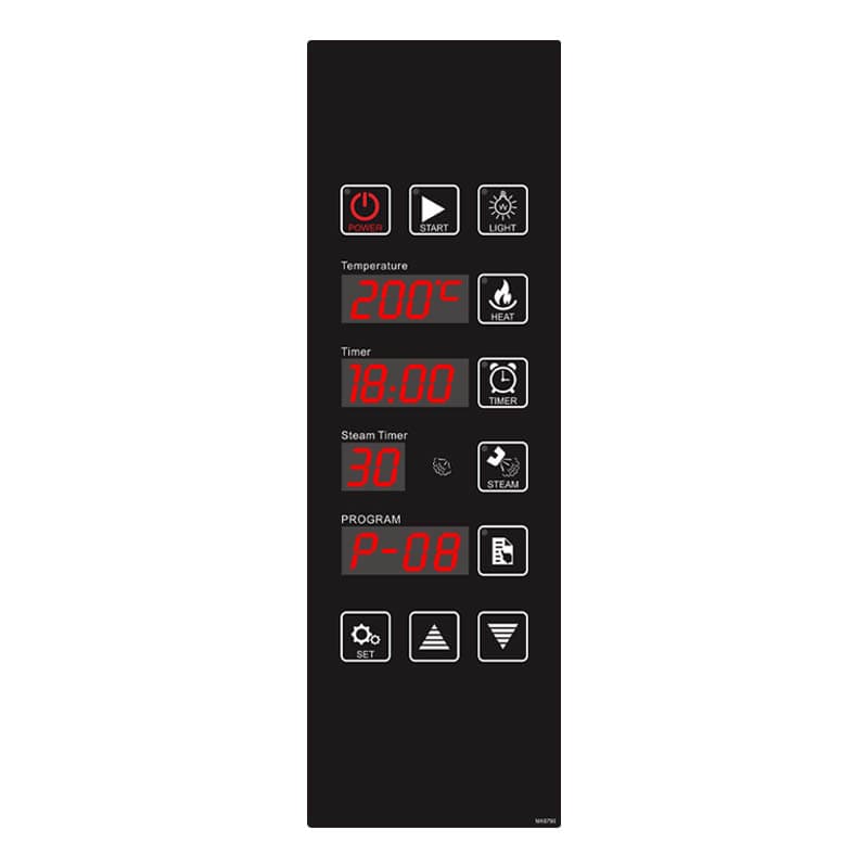 Hot Selling MEIKONG Plastic Oven Temperature Controller Button Type PC Board Electric Convection Oven Accessories ODM OEM MK6790 detail 1