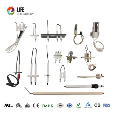 FERROLI 39814080 High Performance Alumina Insulating Ceramic Ignition Electrodes Essential Boiler Parts thumbnail 6