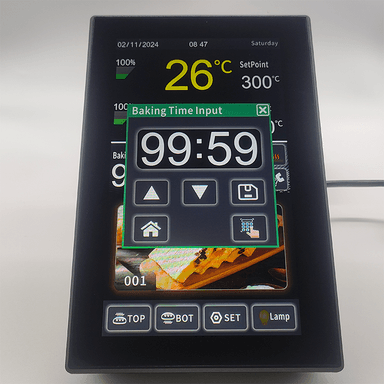 Customizable Intelligent Plastic Thermostats Temperature Controller MK5L20 Kitchen Oven Controller with OEM/ODM Support thumbnail 5