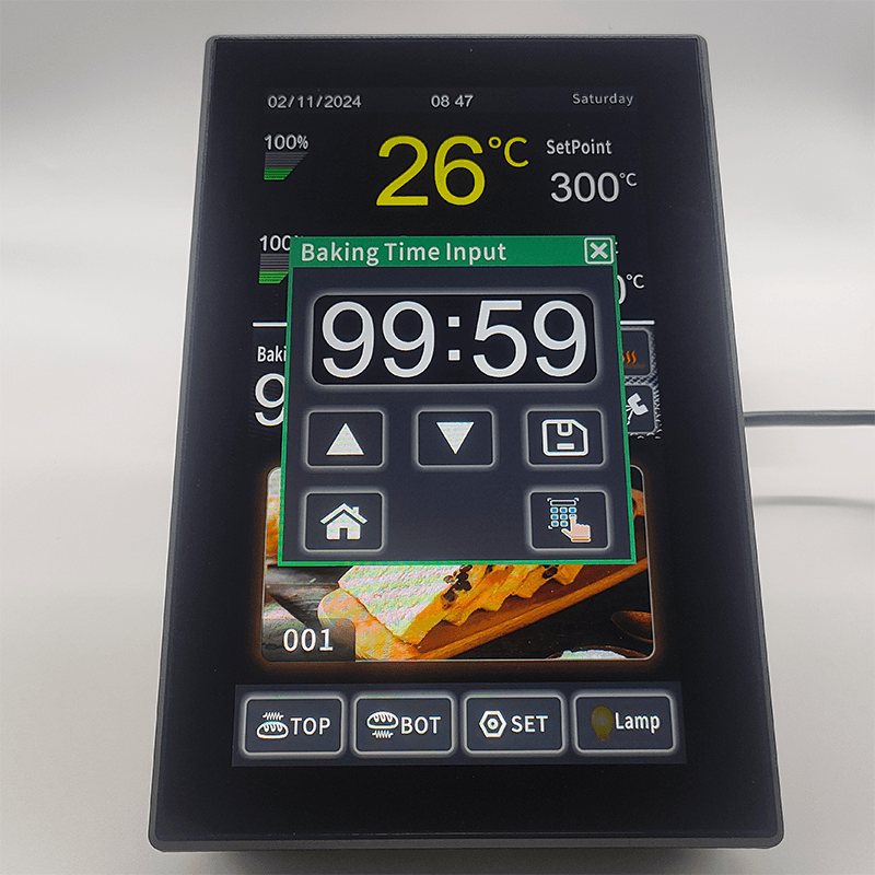 Customizable Intelligent Plastic Thermostats Temperature Controller MK5L20 Kitchen Oven Controller with OEM/ODM Support detail 5