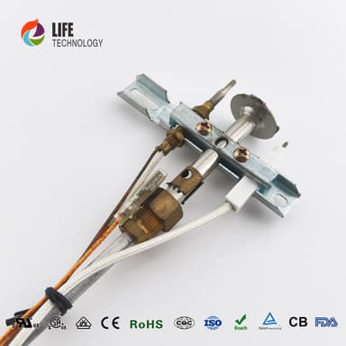 Stainless Steel Natural Gas Durable Protection Device ODS Pilot Burner for Household Hotel Heaters Thermocouple Ignition thumbnail 2