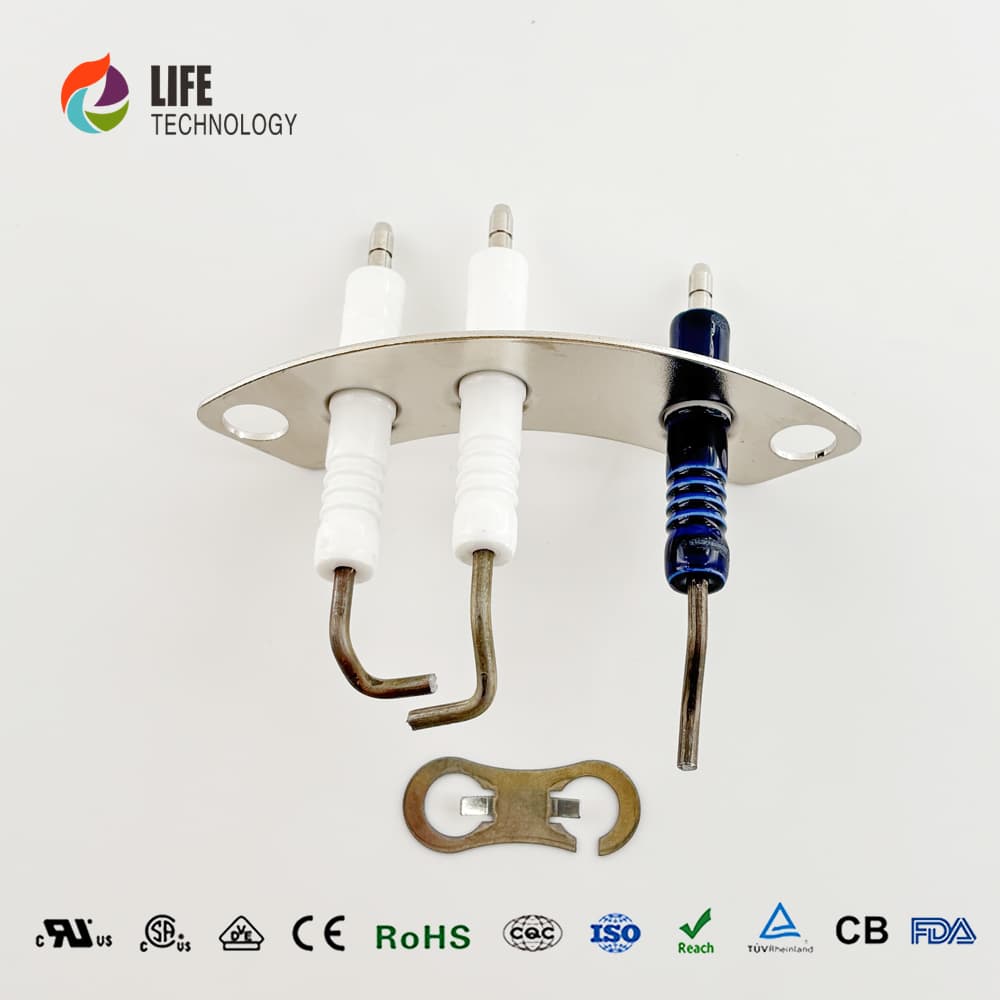 Worcester 87161163810/87181070870 Insulating Ceramic Flame Monitoring Ignition Electrode Kit Gas Boiler for Gas Boiler detail 2