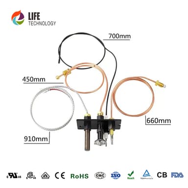 Sinopts Gas Water Heater Spare Parts pilot burner Gas Assembly with  Thermopile Ods with 36 Inch Thermopile thumbnail 5