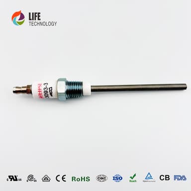 Original Eclipse High-Performance Insulating Ceramic 95% Alumina Flame Rod Sensor Bar 13093-3 for Industrial Boilers Parts thumbnail 4